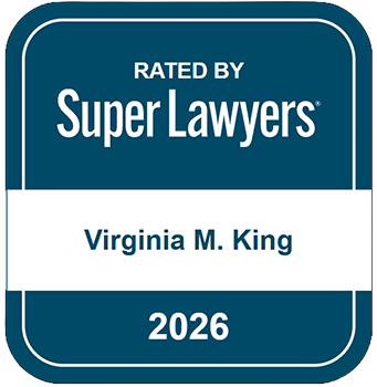 Rated By Super Lawyers | Virginia M. King | 2026